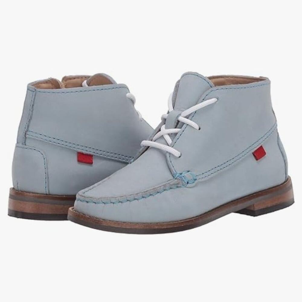 Marc Joseph New York Boys-Kids Leather Chukka Ankle Boot blue size 11 New NT